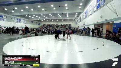 93 lbs Round 1 - Erikson Fernandez, Cvbjj vs Michael Benavides, 5th Sun WC