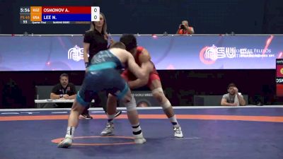 65 kg Quarter Final - Nick Lee, USA vs Alibek Osmonov, KGZ