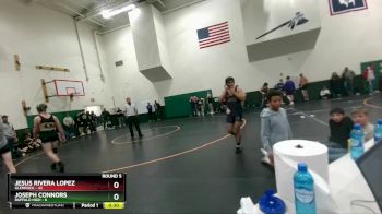 157 lbs Round 5 (6 Team) - Joseph Connors, Buffalo High vs Jesus Rivera Lopez, Glenrock