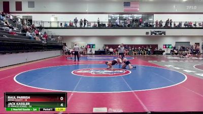 175 lbs Quarters & 1st Wb (16 Team) - Jack Kassler, St Francis School vs Raul Parrish, Bryan County