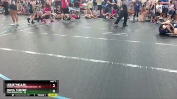 64 lbs Quarterfinal - Owen Seifert, Team Barracuda vs Jesse Wellen, Legend Athletic Wrestling Club