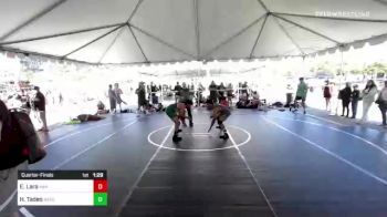 160 lbs Quarterfinal - Ezekiel Lara, AWA Academy vs Hayden Tadeo, NexGen RTC