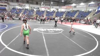 73 lbs Consi Of 4 - Quinn Cisneros, Gladiator Wr Acd vs Tayla Swanson, Nebraska Elite WC