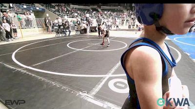 49 lbs Round Of 16 - Krew Hamilton, Broken Arrow Wrestling Club vs Kai Burson, Victory Youth Wrestling