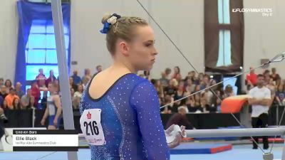 Ellie Black - Bars, Halifax Alta Gymnastics Club - 2019 Canadian Gymnastics Championships