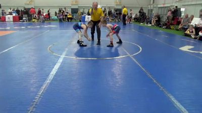 S-80 Mats 1-4 4:15pm lbs Quarterfinal - Nolan Adolphson, VA vs Jeremy Carver, IN