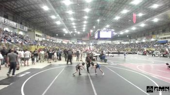 46 lbs Round Of 16 - Luciano Hernandez, Fort Lupton WC vs Kase Sikes, Valley Bad Boys
