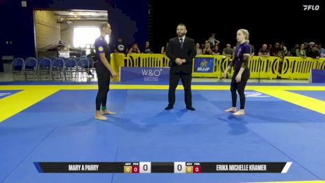 Erika Michelle Kramer vs Mary A Parry 2025 Pan IBJJF Jiu-Jitsu No-Gi Championship