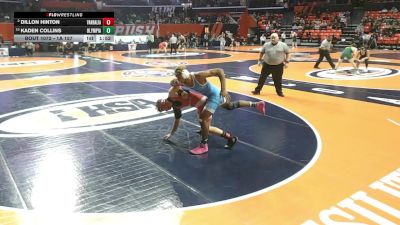 1A 157 lbs Champ. Round 1 - Kaden Collins, Stanford (Olympia) vs Dillon Hinton, Vandalia