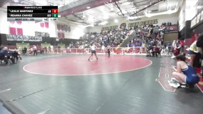 190 lbs Quarterfinal - Reanna Chavez, Mayfair vs Leslie Martinez, Adelanto