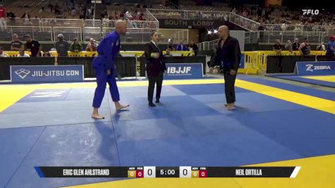 Neil Ortilla vs Eric Glen Ahlstrand 2025 Pan Jiu Jitsu IBJJF Championship