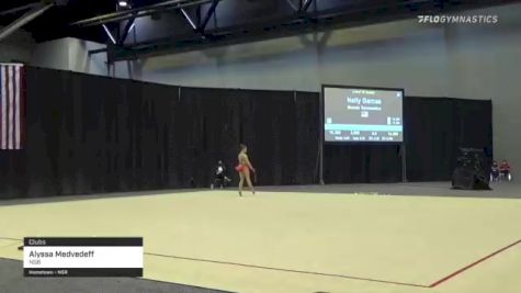 Alyssa Medvedeff - Clubs, NSB - 2021 USA Gymnastics Championships