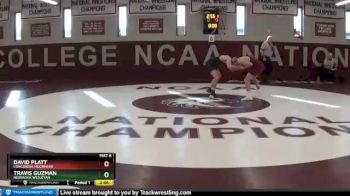 149 lbs Champ. Round 2 - David Platt, Concordia Moorhead vs Travis Guzman, Nebraska Wesleyan