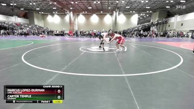 190 lbs Champ. Round 3 - Carter Temple, Kearney vs Marcus Lopez-durman, Carl Junction