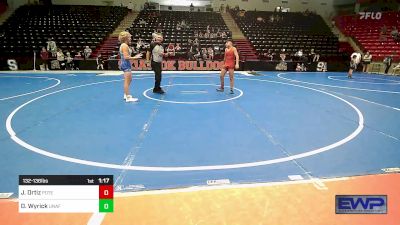 132-136 lbs Rr Rnd 4 - Javier Ortiz, Poteau Wrestling vs Dawson Wyrick, Unaffiliated