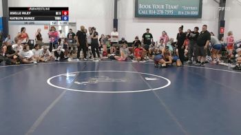 58 lbs Rr Rnd 5 - Jiselle Riley, NC United - W vs Katelyn Nunez, Team Worldwide - W