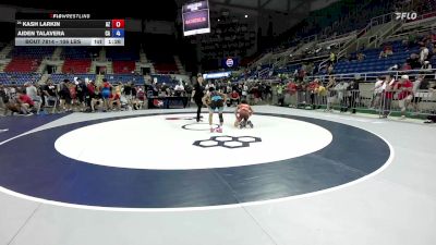 106 lbs Cons. Sub-rd Of 16 - Kash Larkin, AZ vs Aiden Talavera, CA