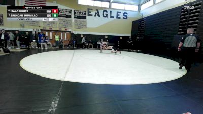 120 lbs Consi Of 4 - Isaac Dones, New Haven vs Brendan Tummillo, Glastonbury