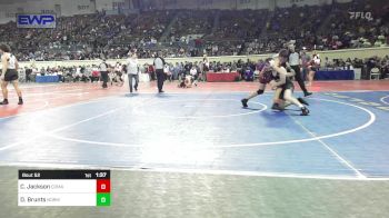 123 lbs Round Of 64 - Chris Jackson, Comanche Indians vs Devin Brunts, Norman JH