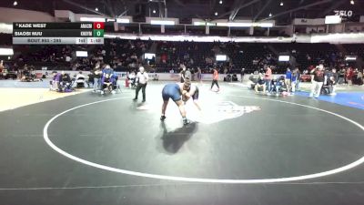 285 lbs Champ. Round 3 - Kade West, Anacortes vs Siaosi Nuu, Kennedy Catholic