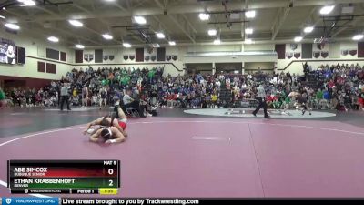 170 lbs Cons. Round 2 - Abe Simcox, Dubuque Senior vs Ethan Krabbenhoft, Denver