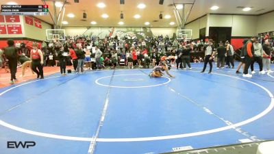 115 lbs Rr Rnd 2 - Cecret Buttle, McLain vs Pukiya Chun, Poteau