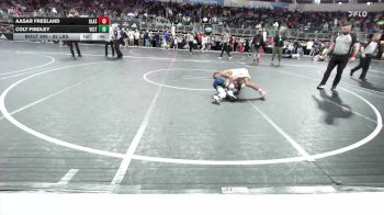 92 lbs Quarterfinal - Aasar Freeland, Glasgow Wr Ac vs Colt Findley, Victory