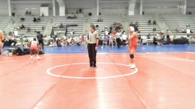120 lbs Rr Rnd 2 - Yunuen Ayala, Quest School Of Wrestling Girls - HSG vs Ashae Branch-Huston, OBWC Superheros Rambeau - HSG