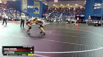 144 lbs Champ. Round 1 - Jack Desena, Lake Highland Prep vs Shane Wagner, Faith Christian Academy