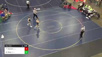 103 lbs Quarterfinal - Tanner Guenot, Bald Eagle Area vs Nolan Rice, Connellsville