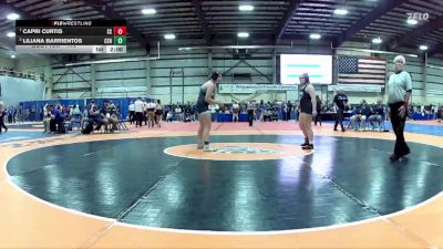 170 lbs Quarterfinal - Capri Curtis, Spanish Springs vs Liliana Barrientos, Centennial