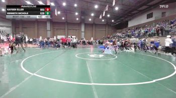120 lbs Cons. Round 4 - Kayden Eller, Dowling Catholic vs Kenneth Nichols, Klein