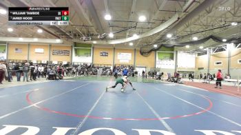 126 lbs Quarterfinal - William Tamboe, South Kingstown vs Jared Hood, Ponaganset