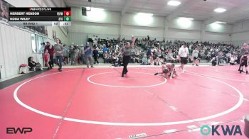 Rr Rnd 1 - Herbert Henson, Fort Gibson Youth Wrestling vs Koda Wiley, Sallisaw Takedown Club