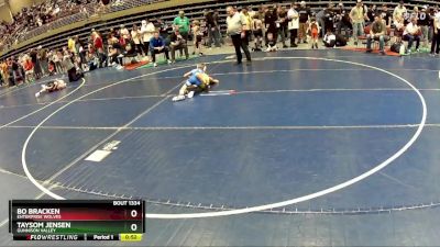 70 lbs Cons. Round 5 - Bo Bracken, Enterprise Wolves vs Taysom Jensen, Gunnison Valley