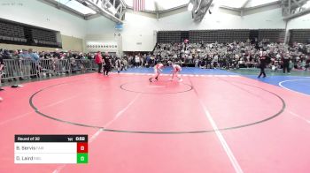82-J lbs Round Of 32 - Benjamin Servis, Fair Lawn vs Dylan Laird, Ridley