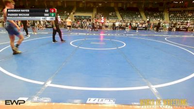 135 lbs Consi Of 8 #2 - Jeremiah Hayes, Red Cobra Westling Academy vs Parker Wickam, Top Notch Wrestling Club