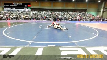 126 lbs Round Of 32 - Lyosha Mitchell, Creswell Mat Club vs Brandon Feng, NorCal Gold Rush Wrestling