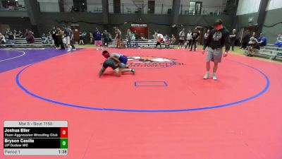 100-106 lbs Cons. Semis - Joshua Eller, Team Aggression Wrestling Club vs Bryson Casilla, UP Outlaw WC