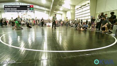 92 lbs Semifinal - Pattrick Fletcher, Brushy Wrestling Club vs Zaiden Wilson, HURRICANE WRESTLING ACADEMY