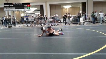 74 lbs Final - Tayven Kem, Ravage WC vs Luke Mascoto, Flow Wr Ac