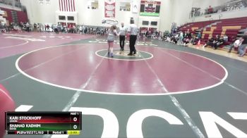 120 lbs Champ. Round 1 - Kari Stockhoff, Union vs Shahad Kadhim, Boise