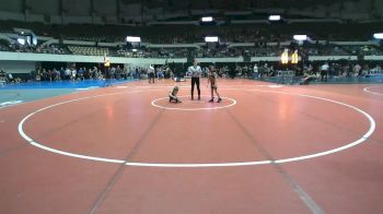Rookie K-2 56 Cons. Round 3 - Weston Nair-Quesenberry, Hampton vs Braxton Perry, Smithfield Youth Wrestling