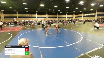 138 lbs Round Of 16 - Jayden Morfin, NM BadBoyz vs James Buck III, Dominate WC