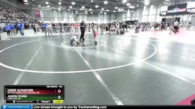 63 lbs Champ. Round 2 - Jaime Almaguer, Victory Wrestling-Central WA vs Jaxon Dunn, Lakeland WC