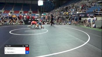 127 lbs Quarters - Peyton Hellmann, South Dakota vs Riley Hanrahan, Wisconsin