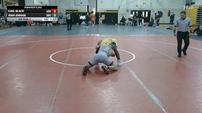 184Green lbs Rr Rnd 3 - Cael Black, Lock Haven vs Josh Jorgge, Hofstra