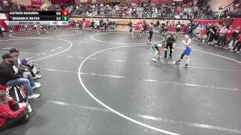 98 lbs 3rd Place Match - Brannick Reyes, Blackfoot vs Kaynon Navarro, Nampa