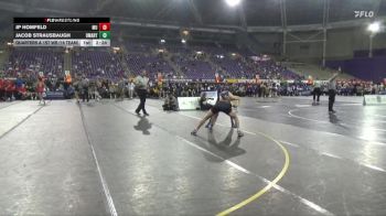 133 lbs Quarters & 1st Wb (16 Team) - JP Homfeld, Maryville vs Jacob Strausbaugh, UMary