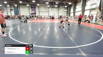 70 lbs Rr Rnd 3 - Caleb Tsikerdanos, Team Maryland vs Colt Bissett, Quest School Of Wrestling ES